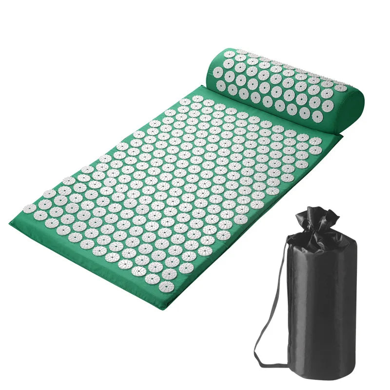 Full Body Acupressure Massage Mat Set with Storage Bag