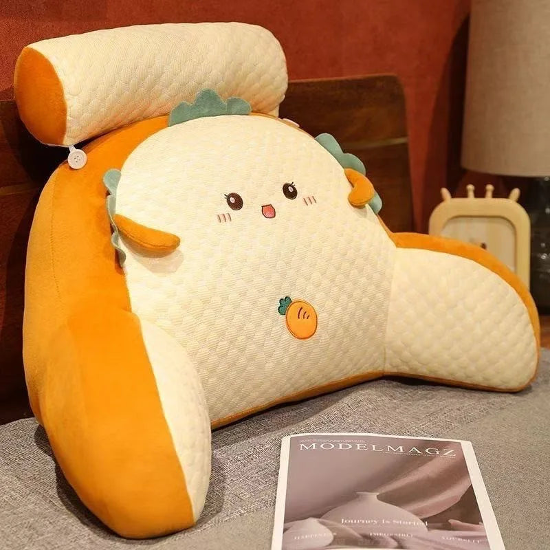 Quilted Reading Pillow Back Support Cushion