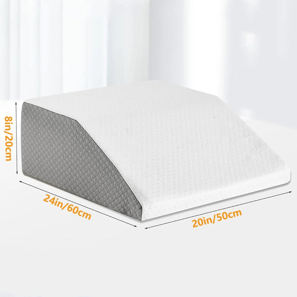 Leg Elevating Wedge Pillow for Sleeping & Rest
