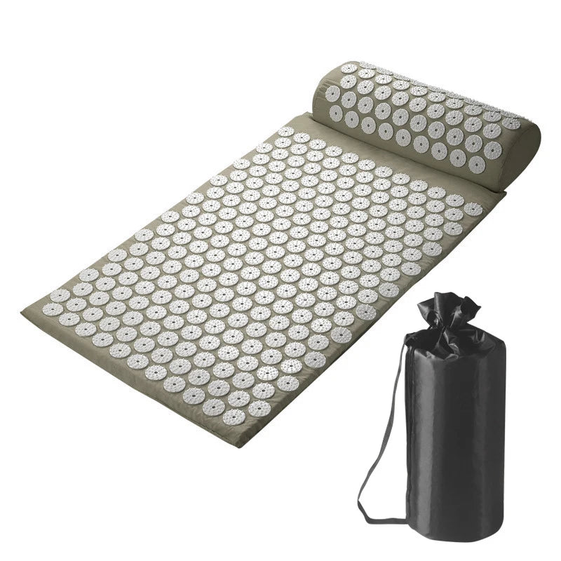 Full Body Acupressure Massage Mat Set with Storage Bag