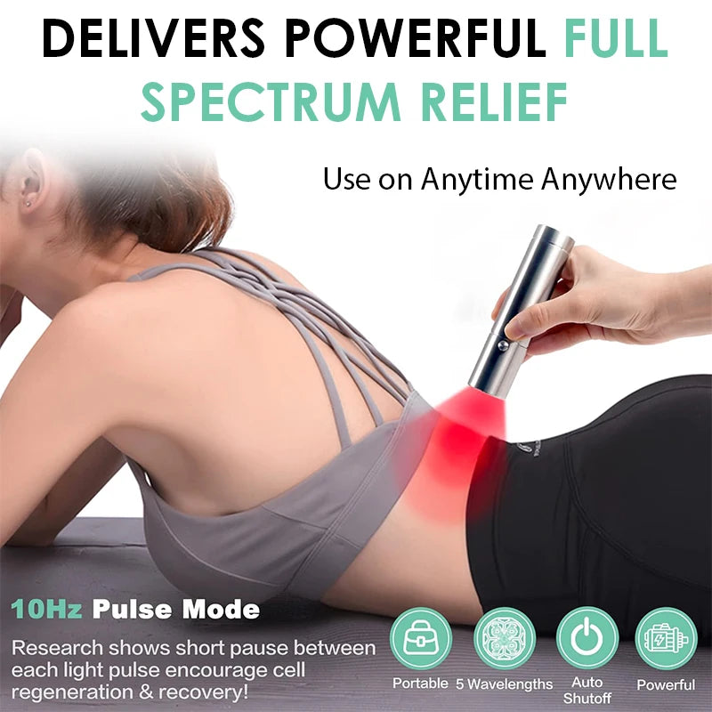 Red Light Therapy Pen 630–900nm