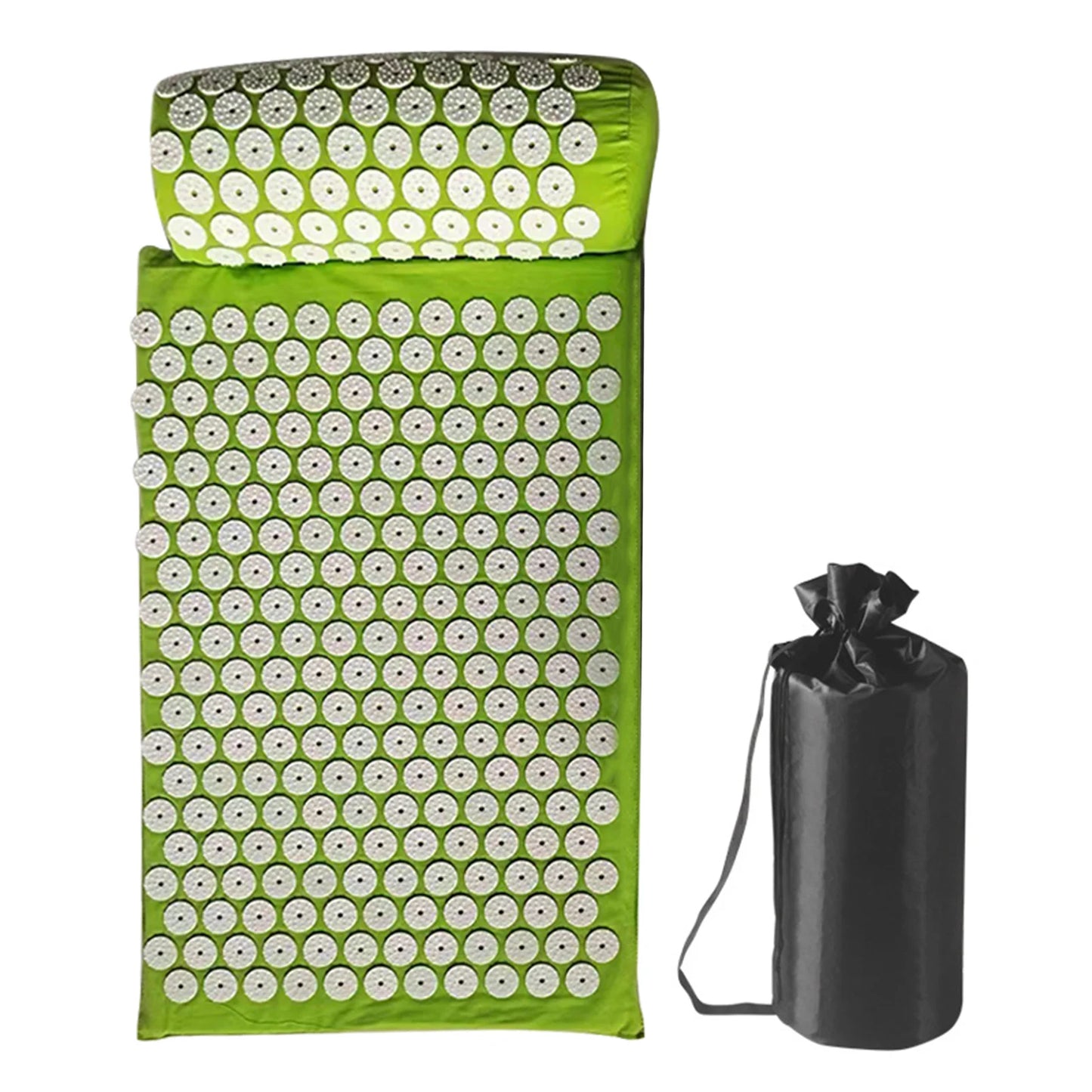 Full Body Acupressure Massage Mat Set with Storage Bag
