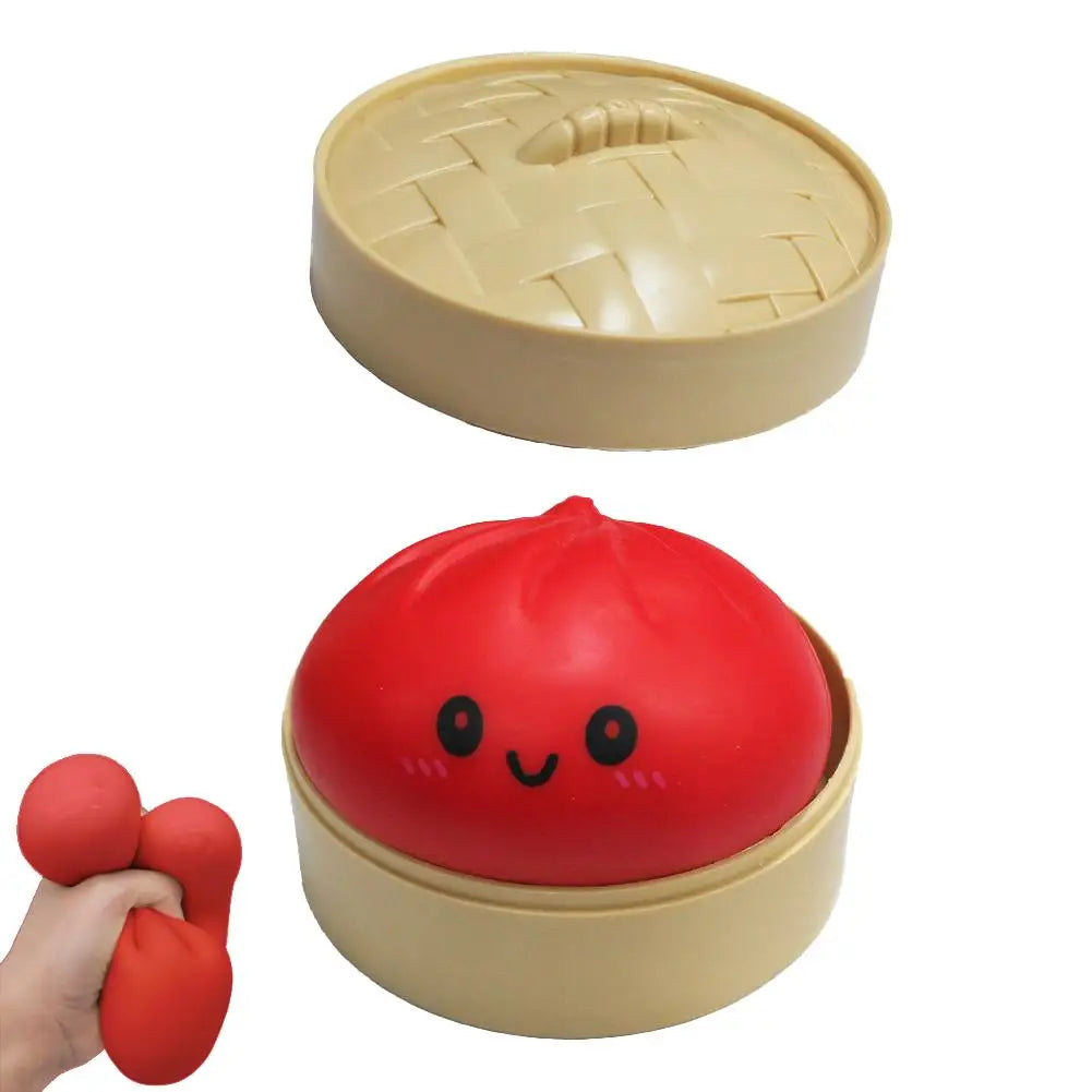 Stress Relief Dumpling Squeeze Toy