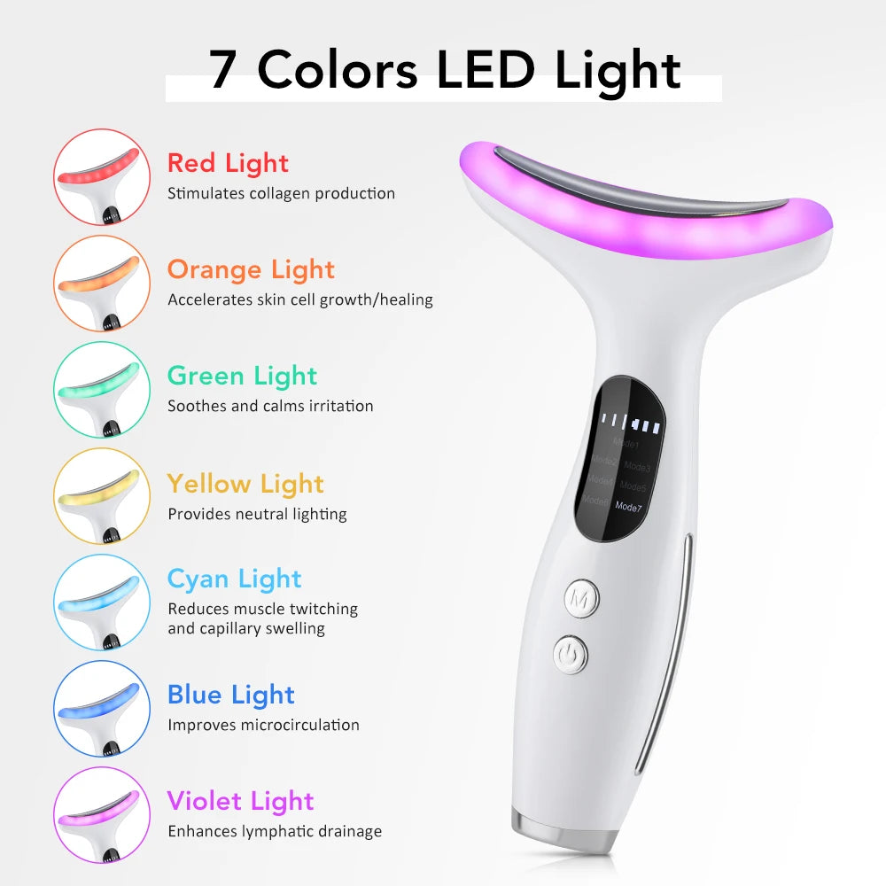 EMS Microcurrent Neck & Face Lifting Device