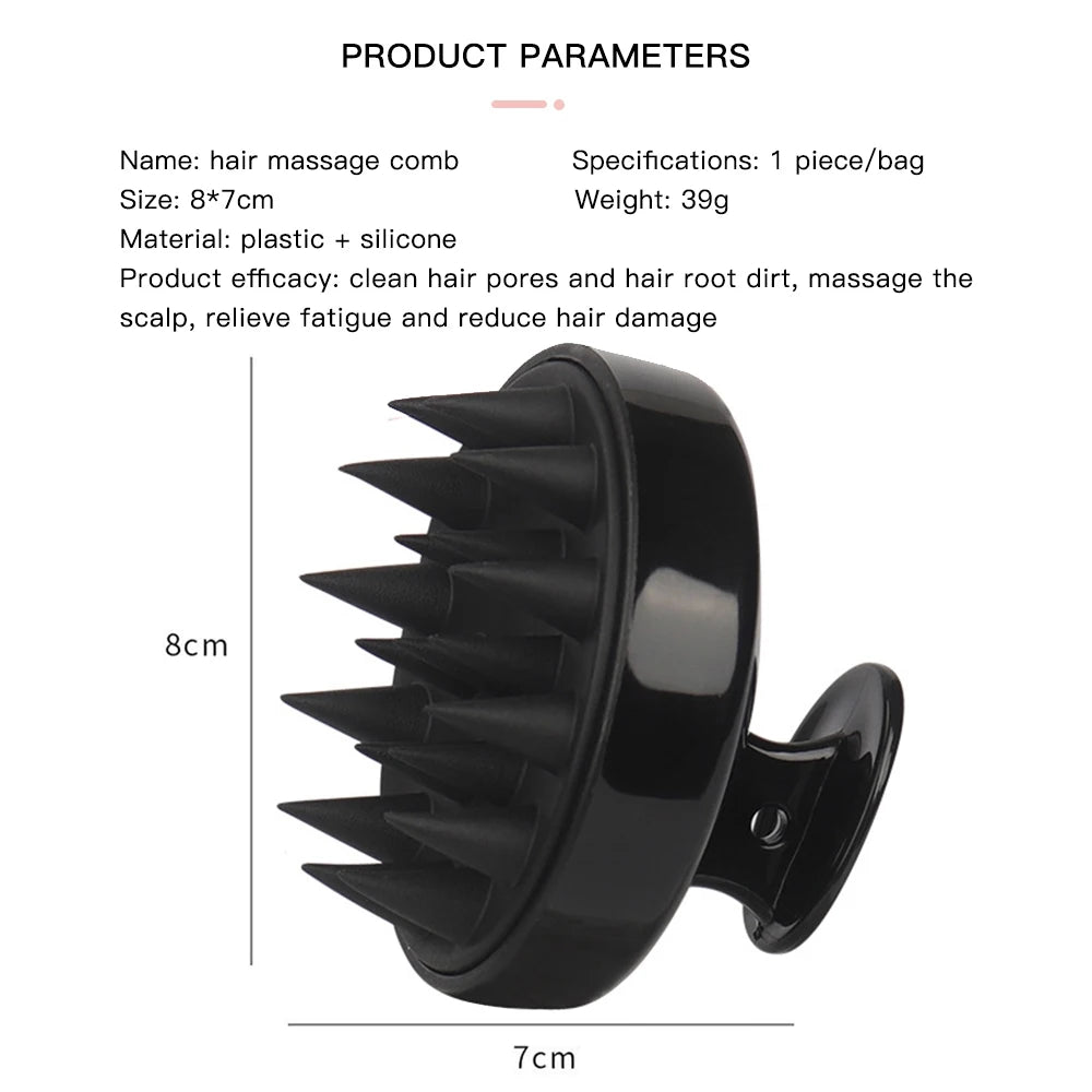 Silicone Scalp Massager Brush
