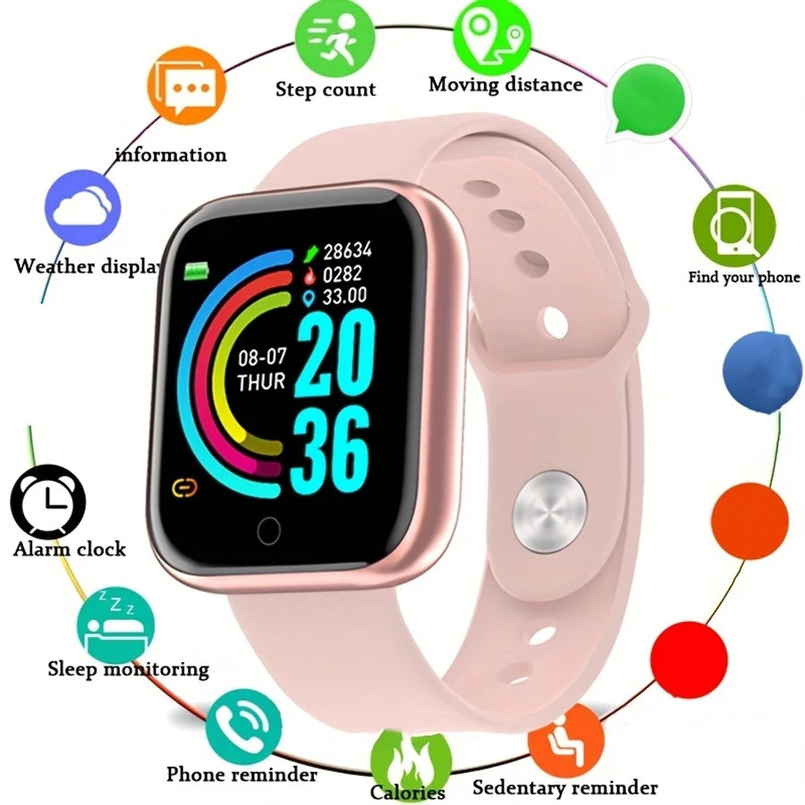 Smart Fitness Watch for Men & Women