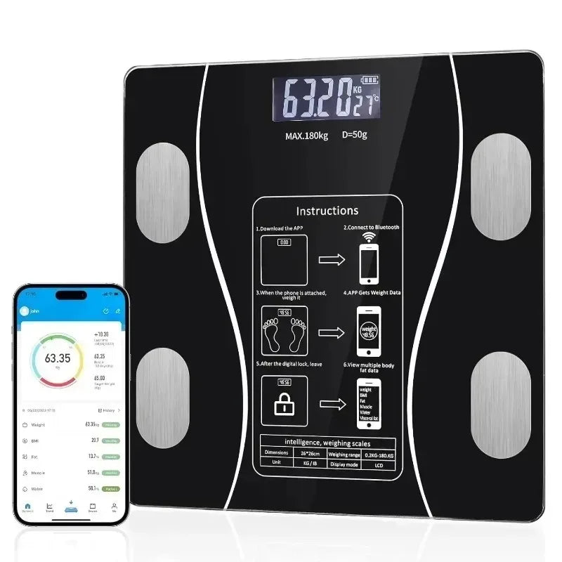 Smart Body Fat & Weight Scale