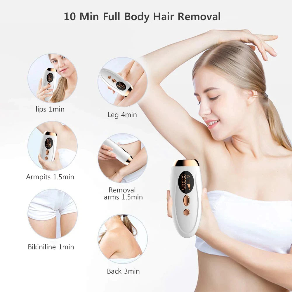 IPL Laser Hair Removal Device 990000 Flashes