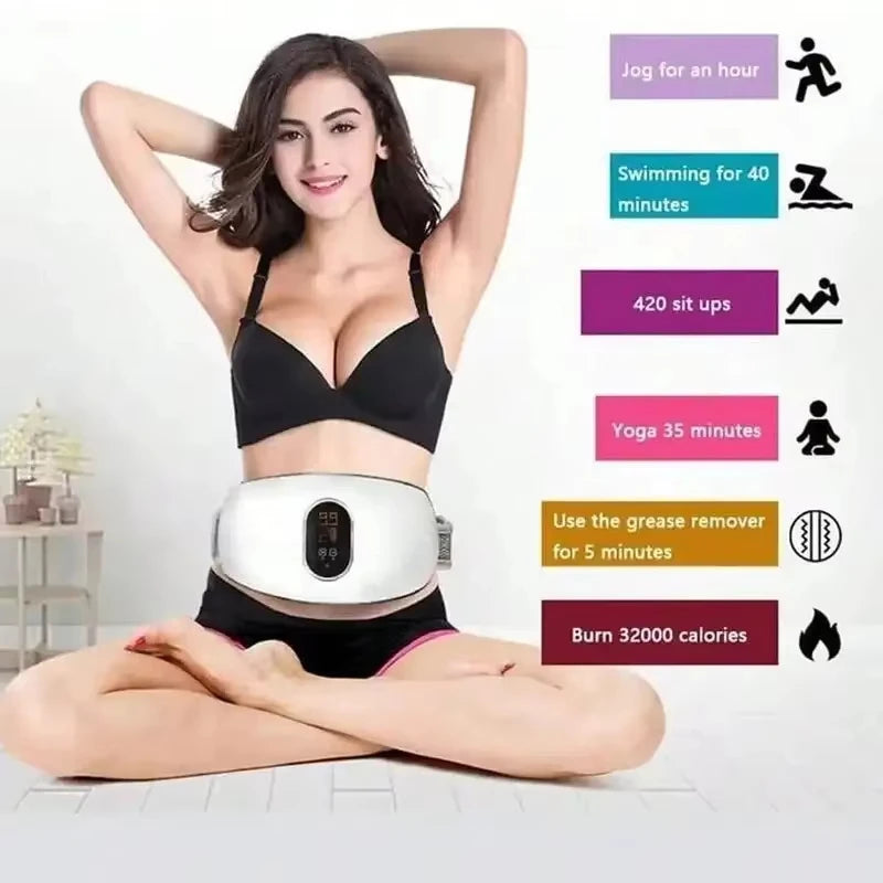 Vibration Abdominal Massage Belt
