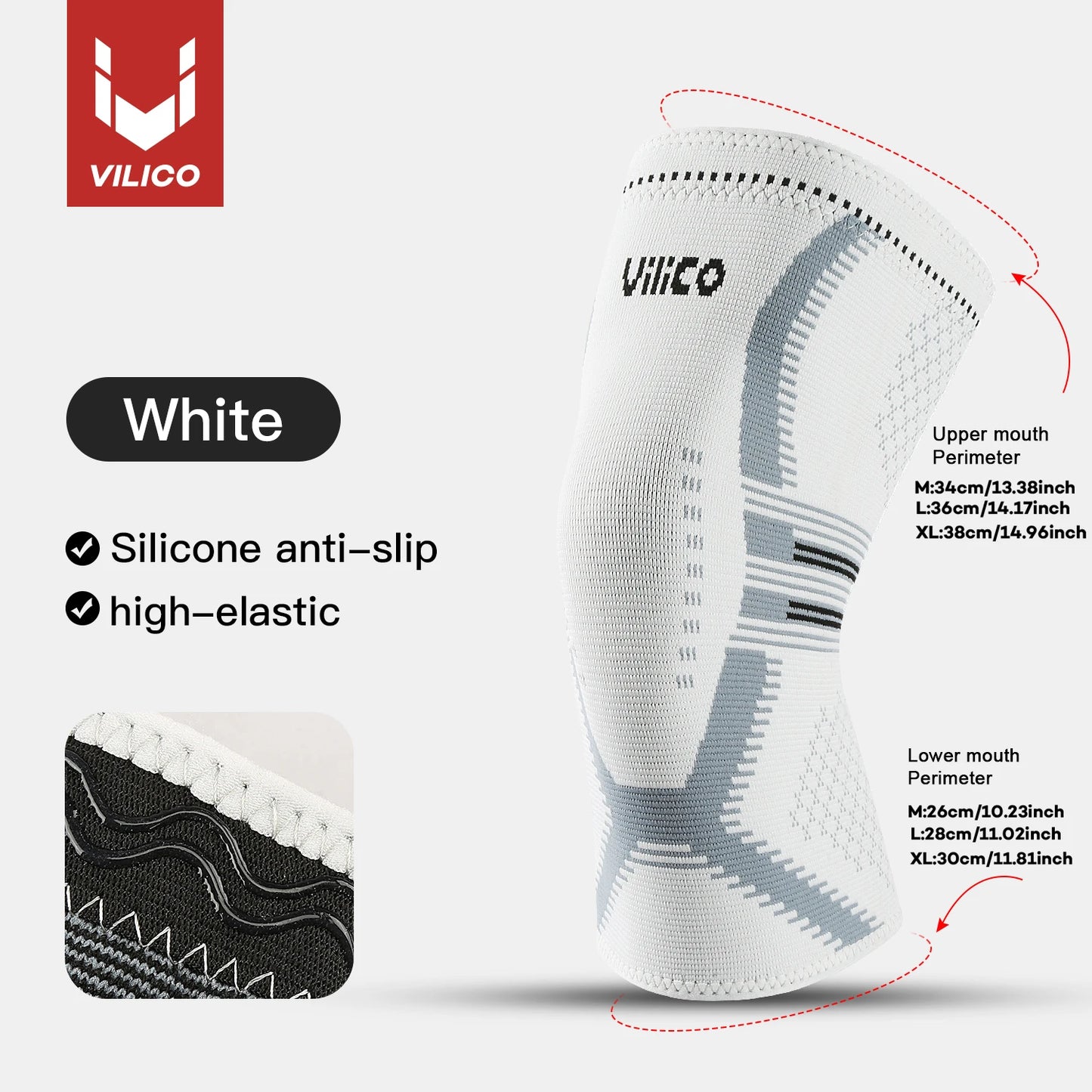 Elastic Compression Knee Support Sleeve