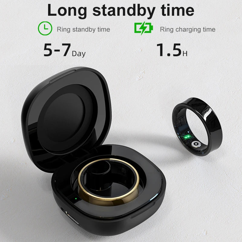 R09 Smart Ring Heart Rate & Blood Oxygen Monitor