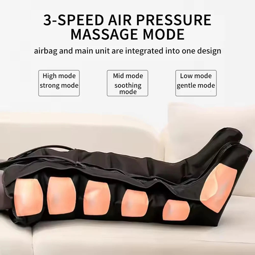 6-Airbag Air Compression Massage Boots
