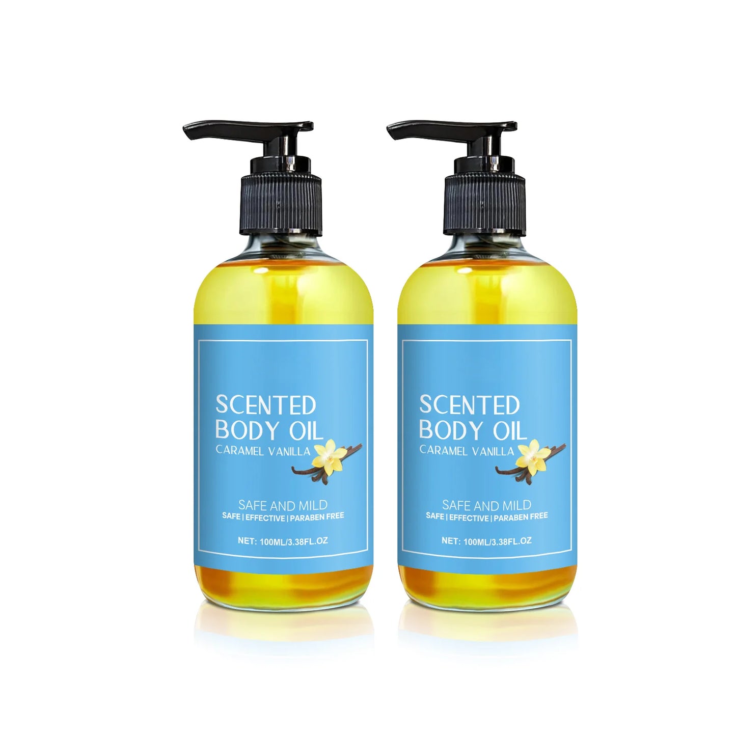 Stress Relief Body Oil with Vanilla