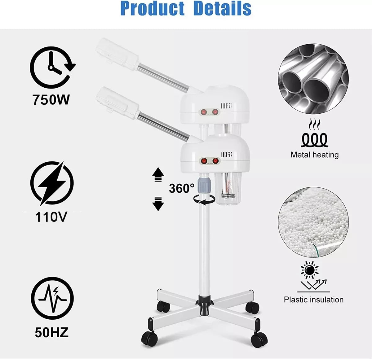 Professional Facial Steamer 650ML