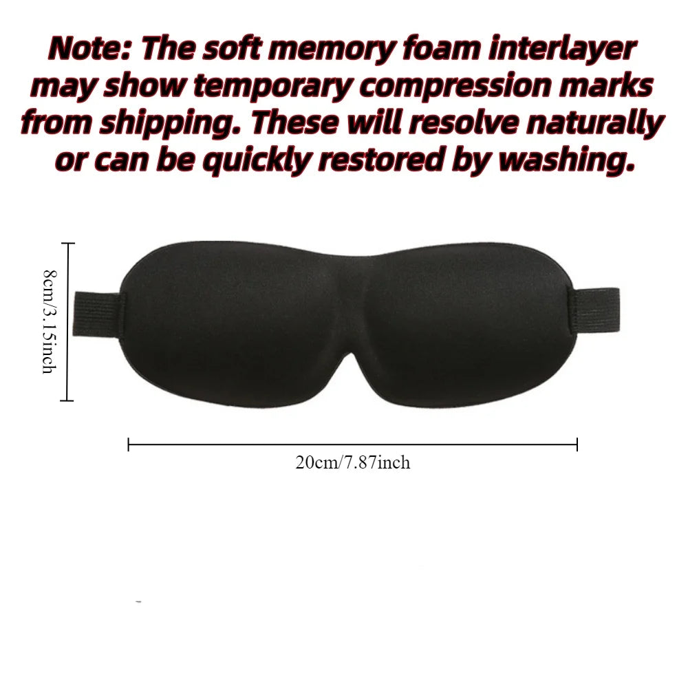 3D Memory Foam Sleep Eye Mask