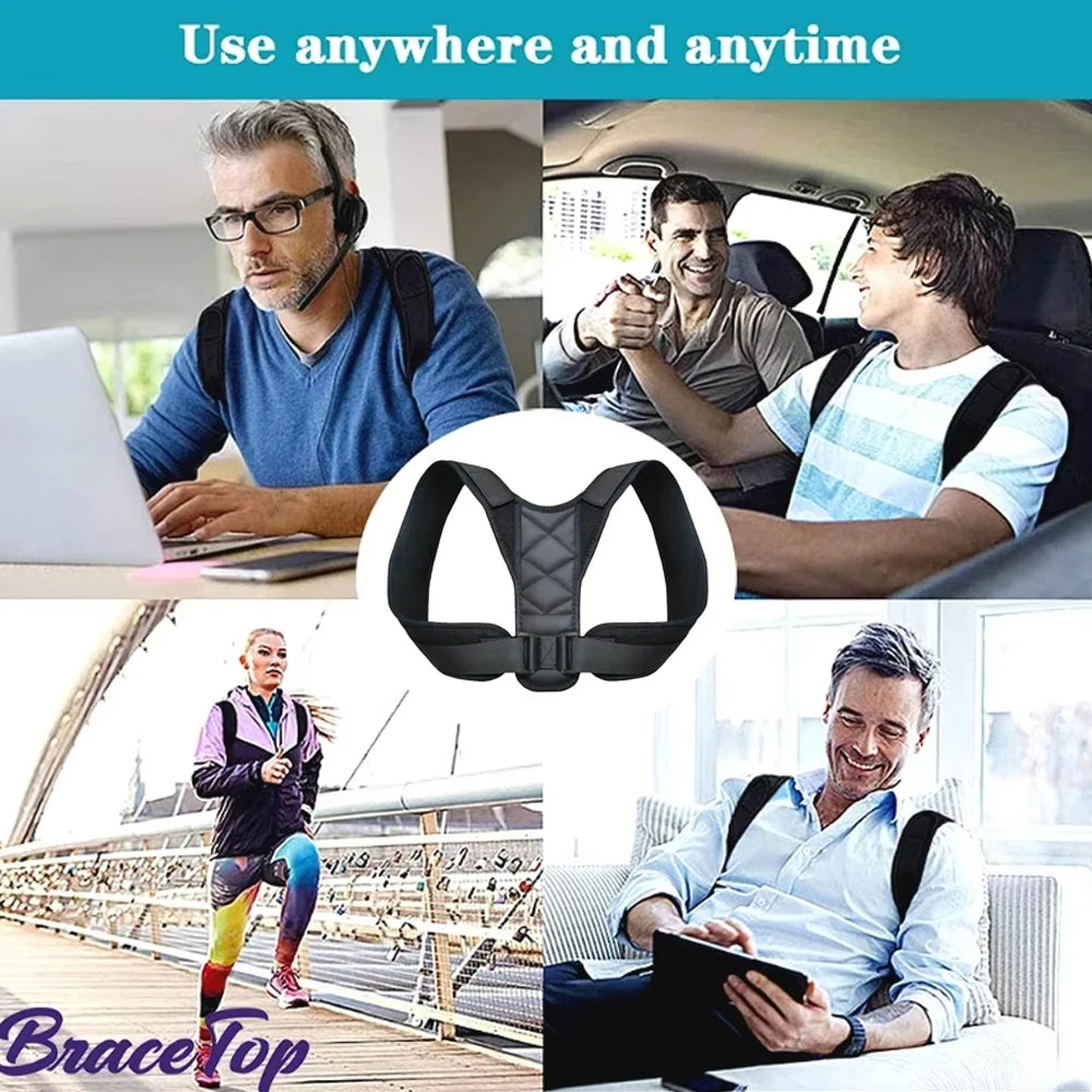 Back Posture Corrector Belt for Men & Women