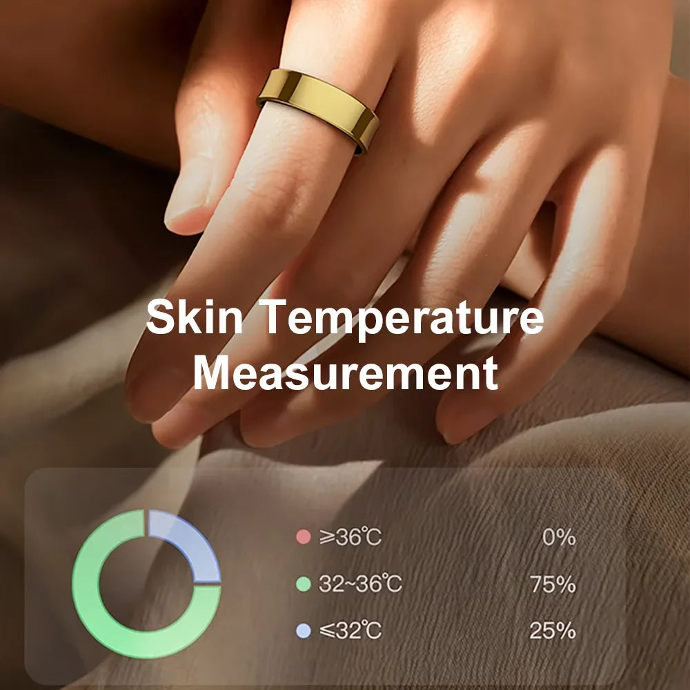 R09 Smart Ring Heart Rate & Blood Oxygen Monitor