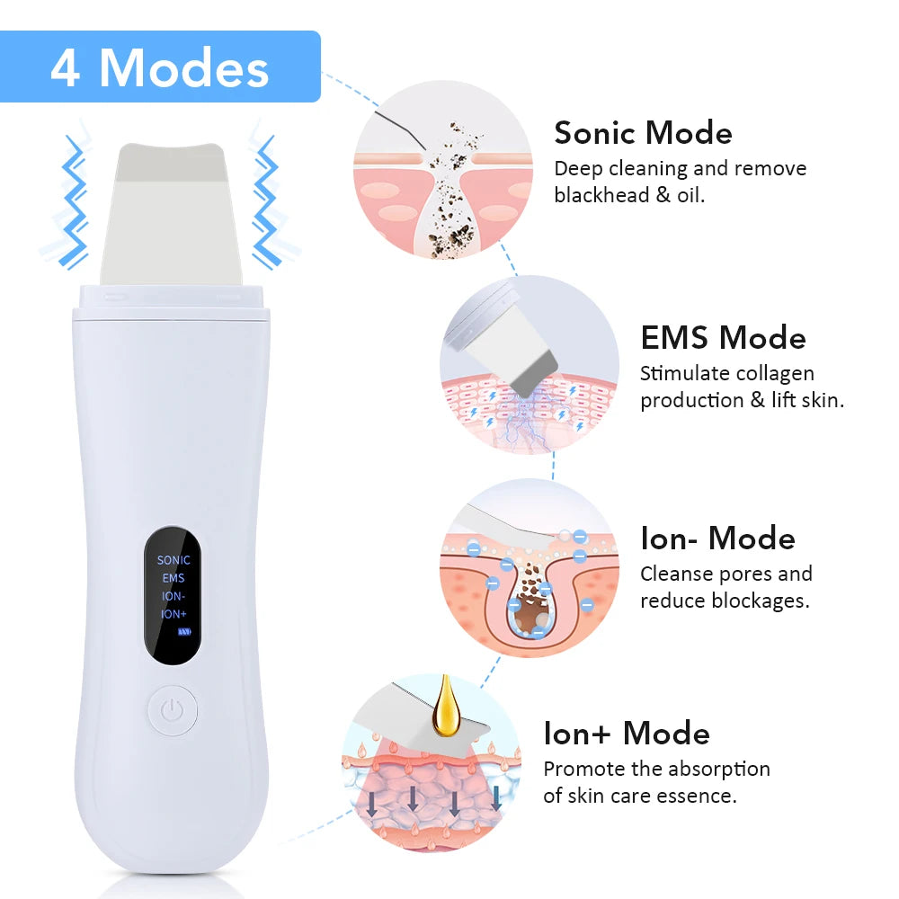 Ultrasonic Skin Scrubber Device