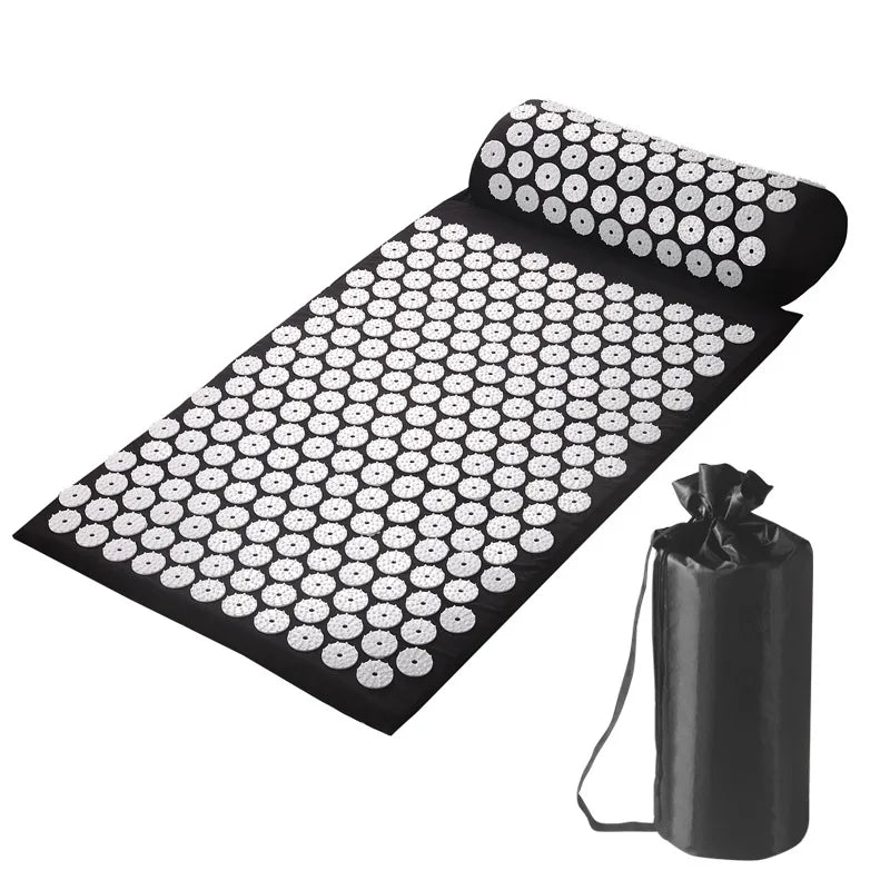 Full Body Acupressure Massage Mat Set with Storage Bag