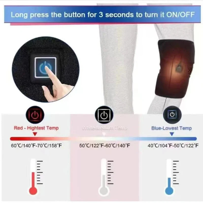 USB Electric Heated Knee Pad