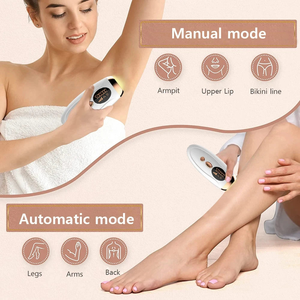 IPL Laser Hair Removal Device 990000 Flashes