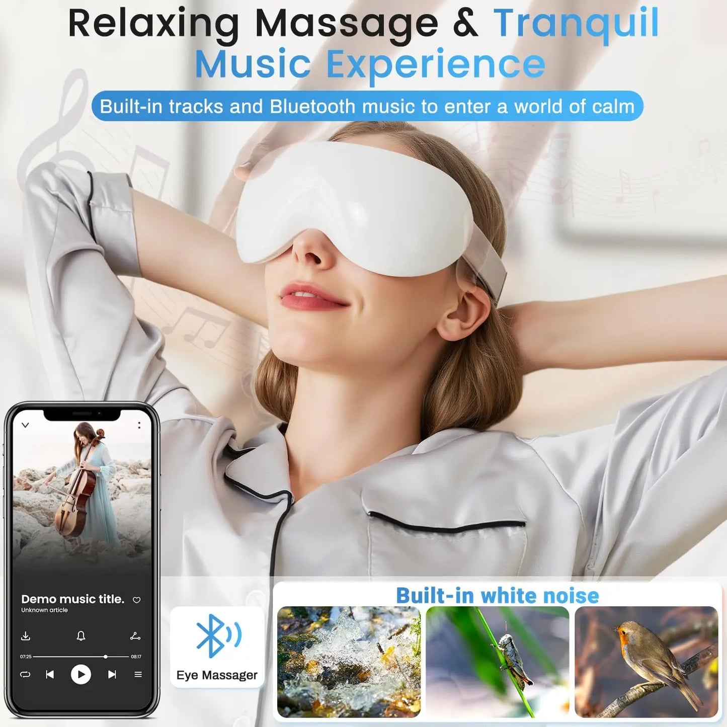 Cooling Eye Massager with Vibration