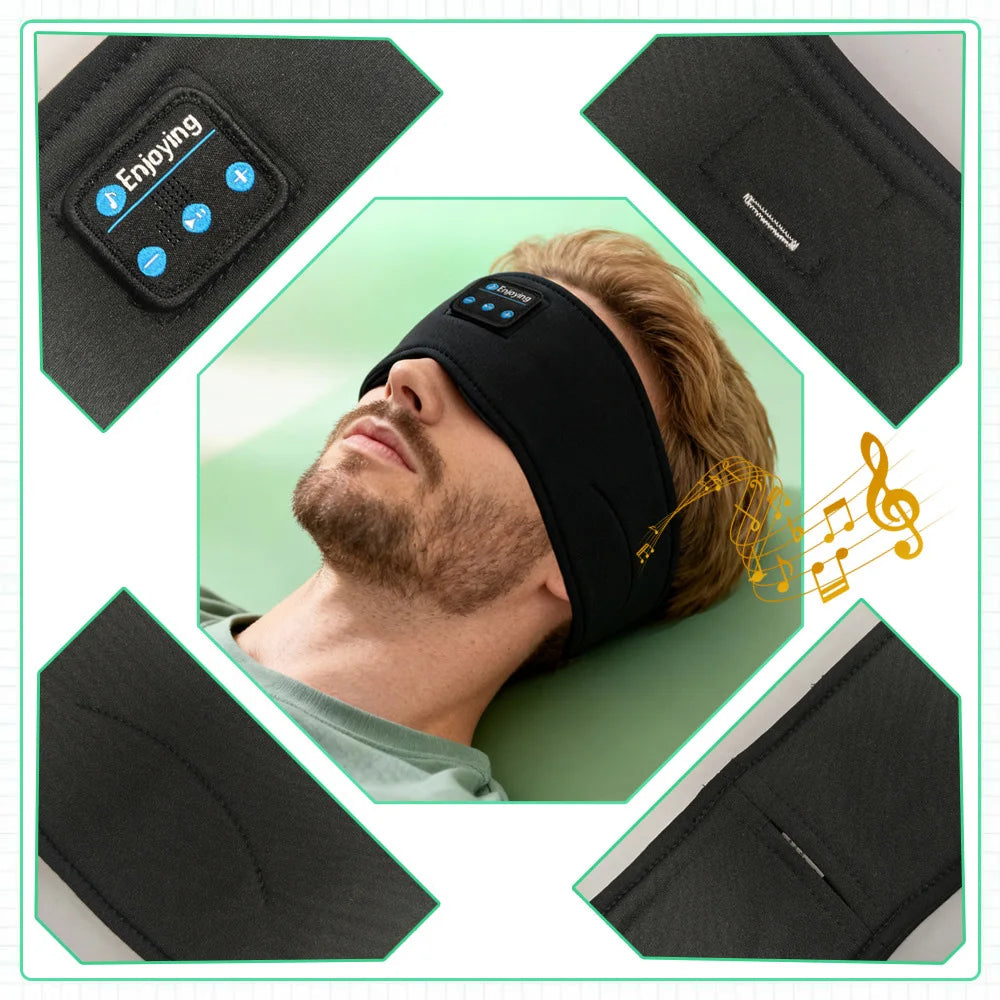 Bluetooth Music Sleep Eye Mask Headband