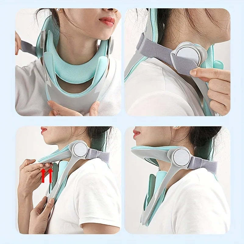 Ergonomic Adjustable Neck Support Pillow