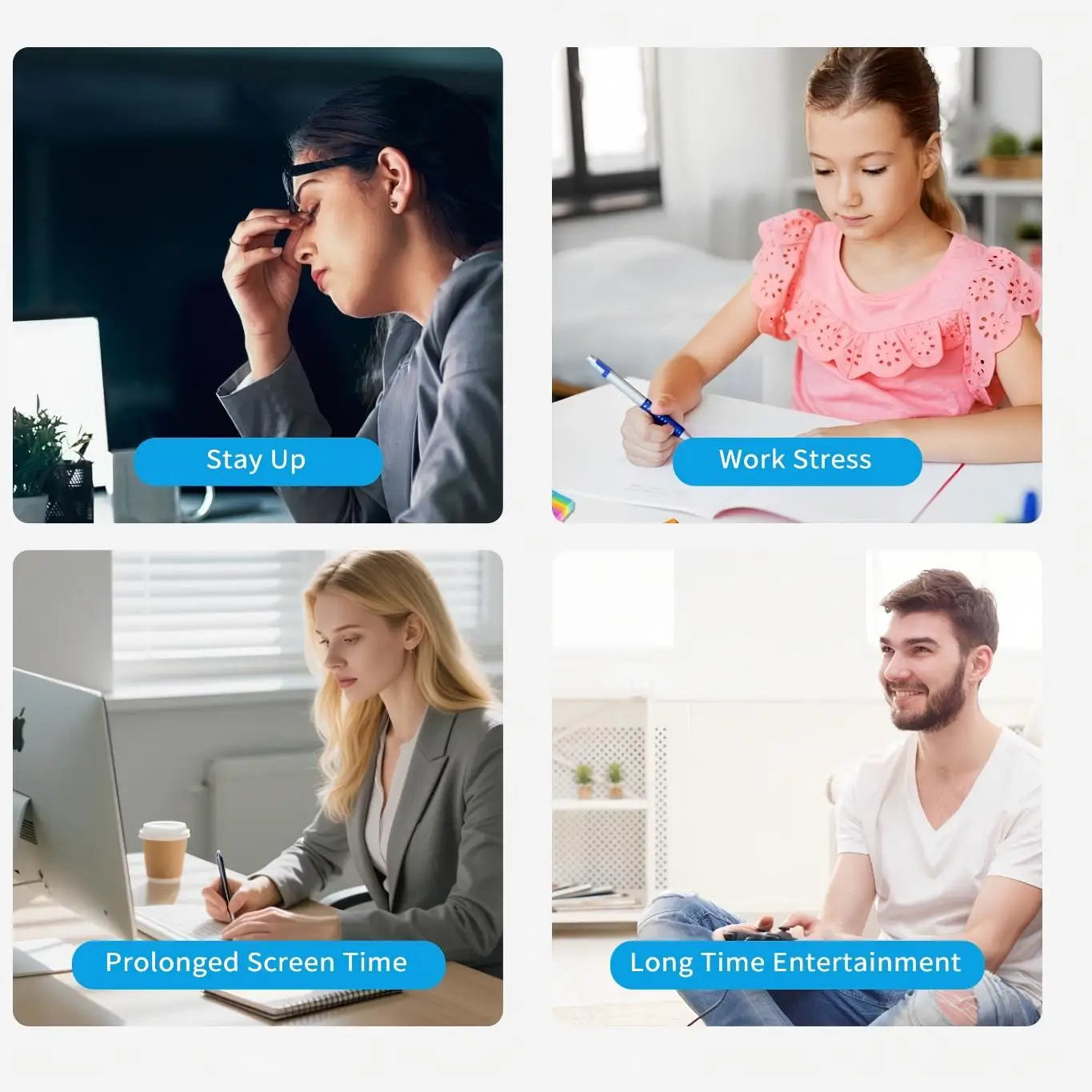 Cooling Eye Massager with Vibration
