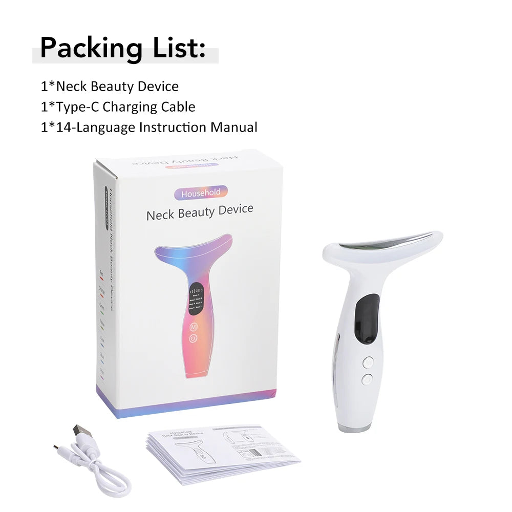 EMS Microcurrent Neck & Face Lifting Device