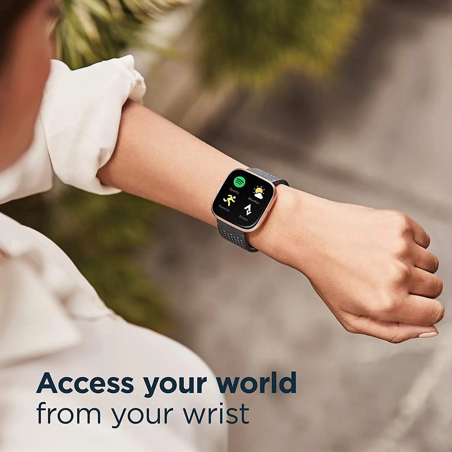Fitness Smartwatch with Heart Rate & Sleep Tracking