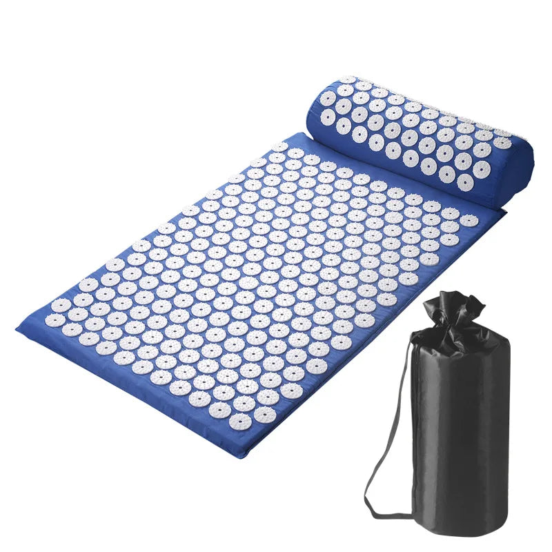 Full Body Acupressure Massage Mat Set with Storage Bag