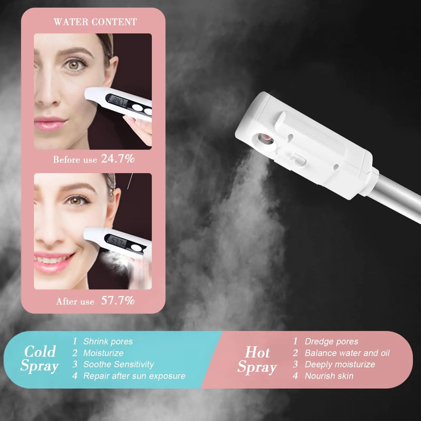 Professional Facial Steamer 650ML