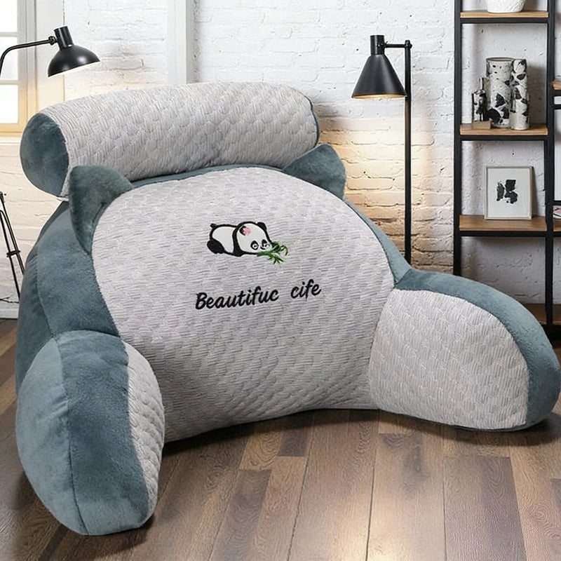 Quilted Reading Pillow Back Support Cushion