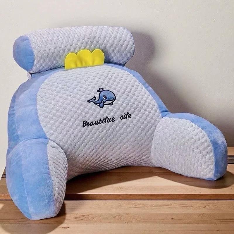 Quilted Reading Pillow Back Support Cushion