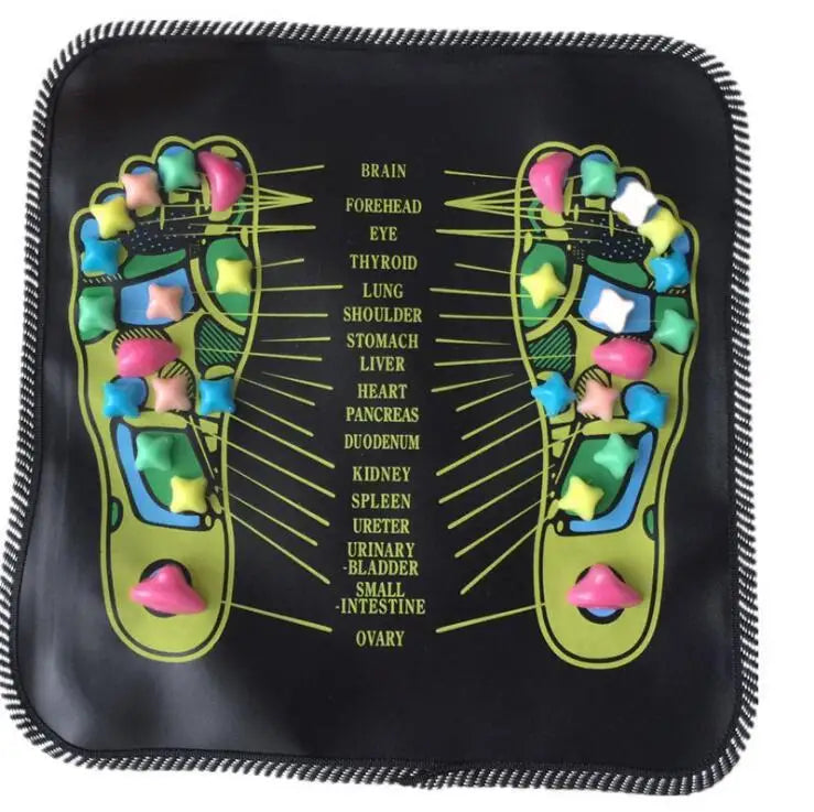 Reflexology Foot Massage Mat Trigger Point Therapy Pad