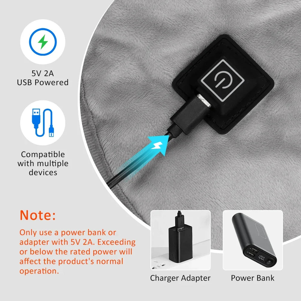 USB Heated Neck & Shoulder Pad