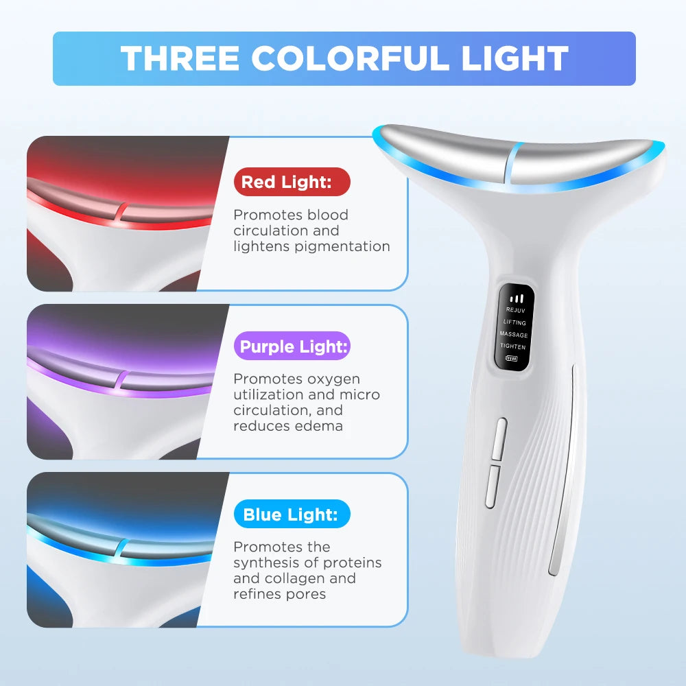 Microcurrent Neck Beauty Device