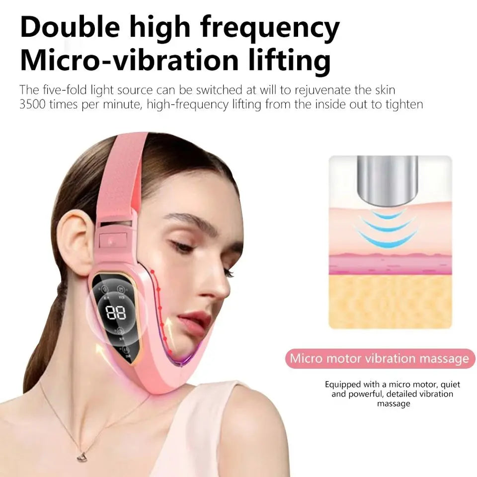 LED Photon Facial Massage Device