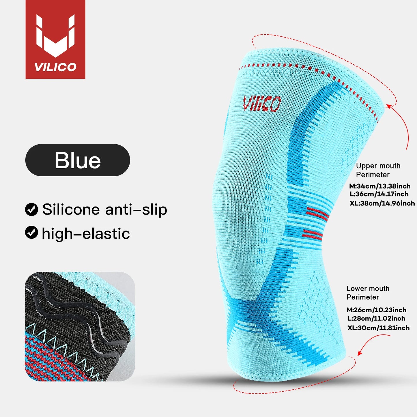 Elastic Compression Knee Support Sleeve