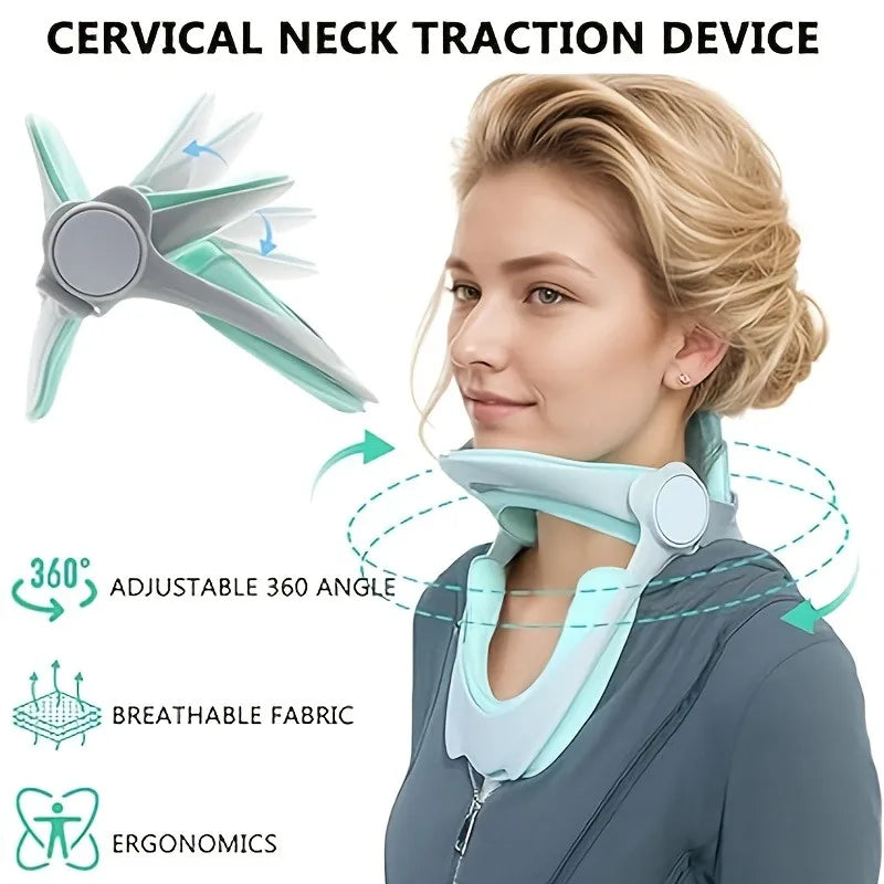 Ergonomic Adjustable Neck Support Pillow