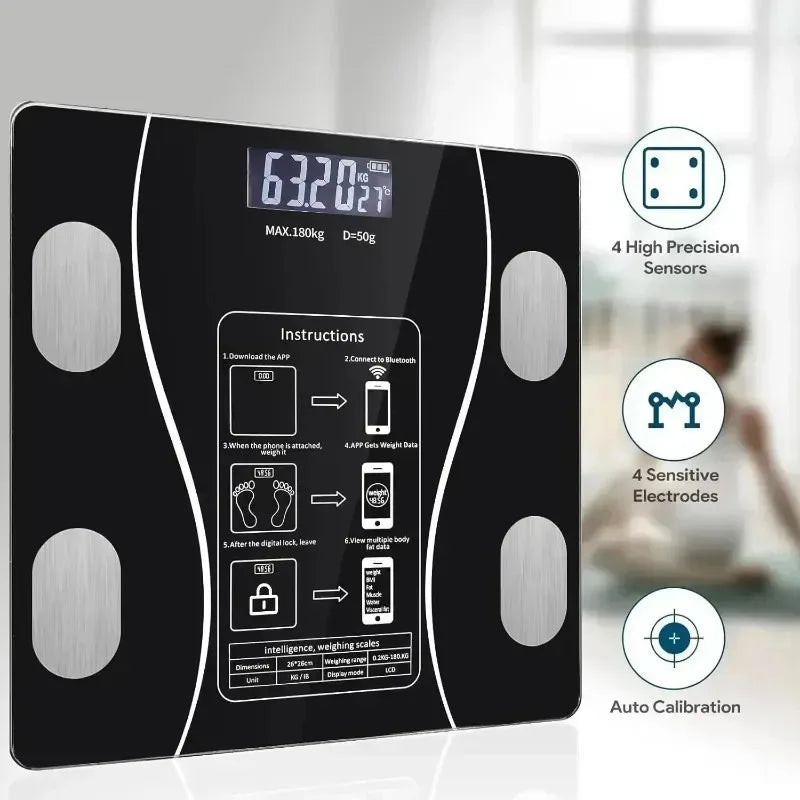 Smart Body Fat & Weight Scale