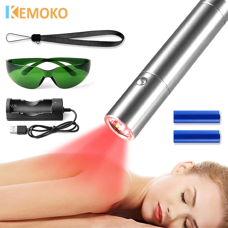 Red Light Therapy Pen 630–900nm
