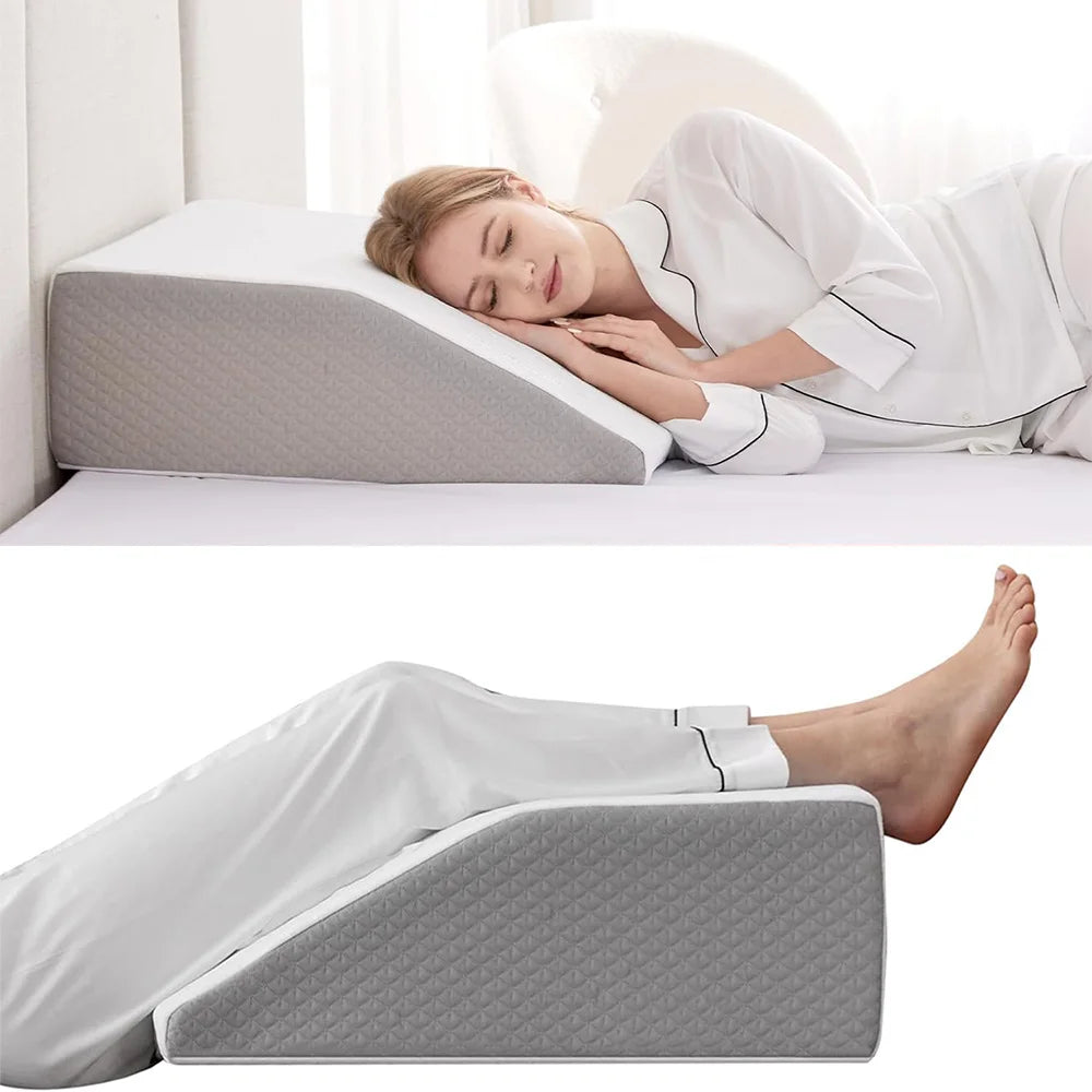 Leg Elevating Wedge Pillow for Sleeping & Rest