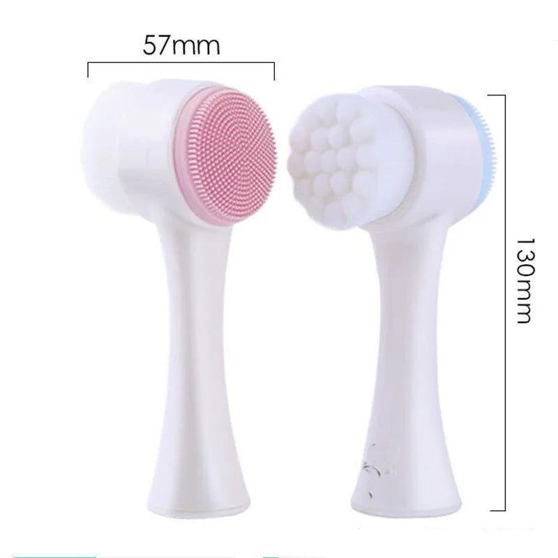 3D Silicone Facial Cleansing Brush