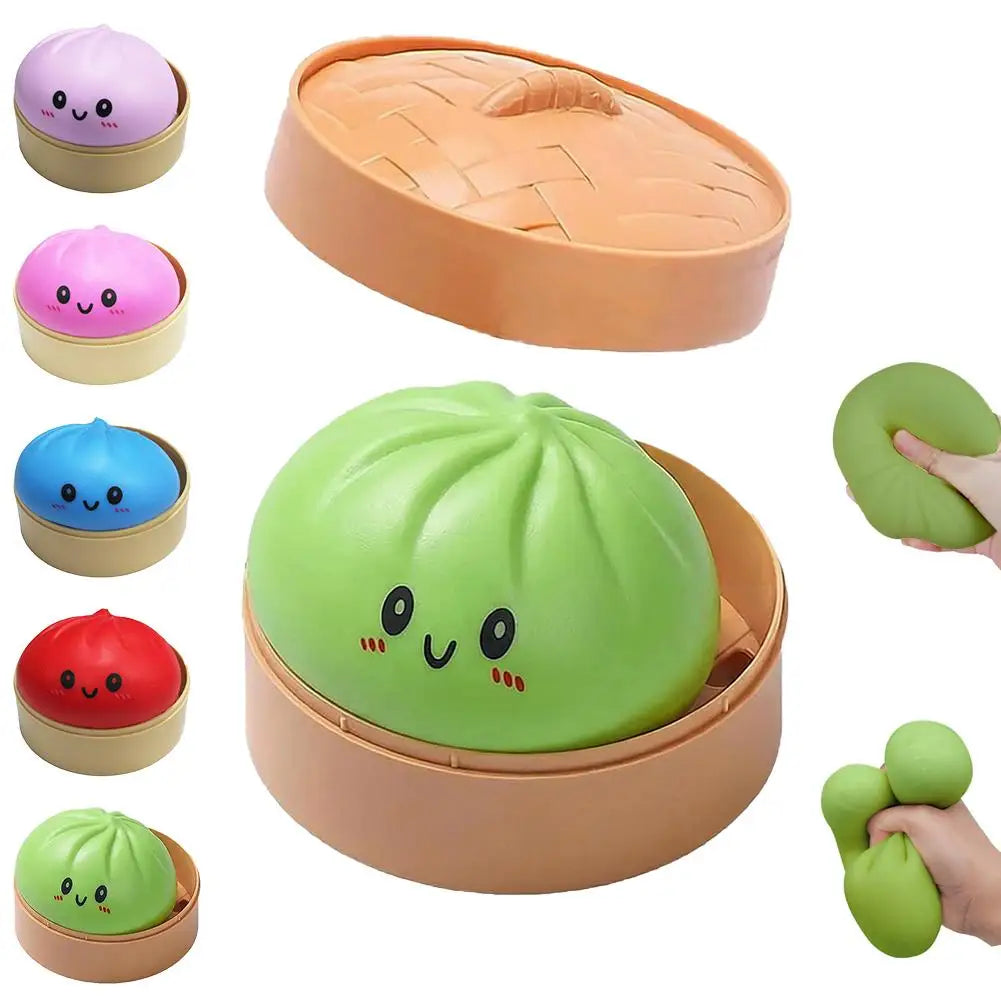 Stress Relief Dumpling Squeeze Toy