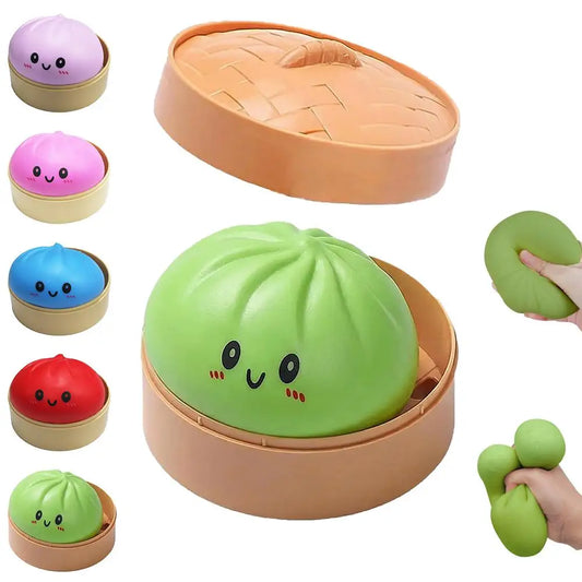 Stress Relief Dumpling Squeeze Toy